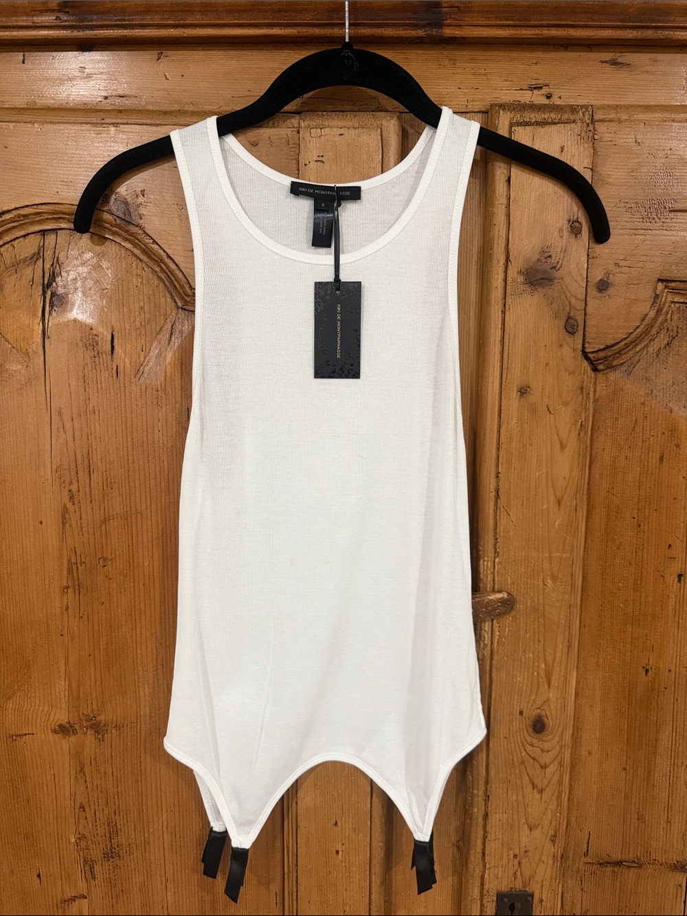 Kiki De Monparnasse Ribbed Garter Tank
